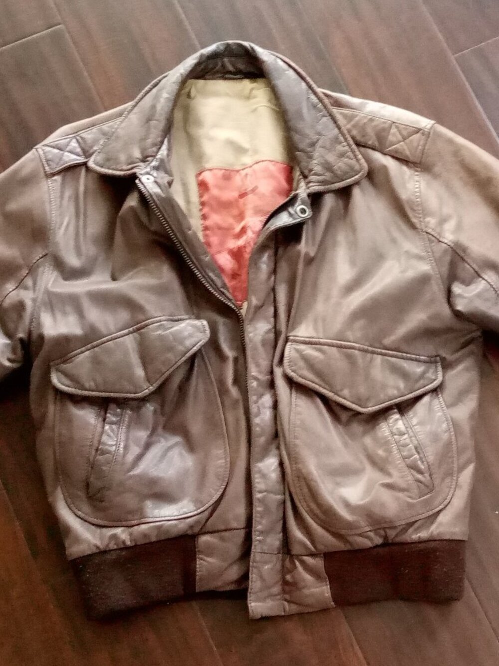 Mirage Brown Leather Jacket